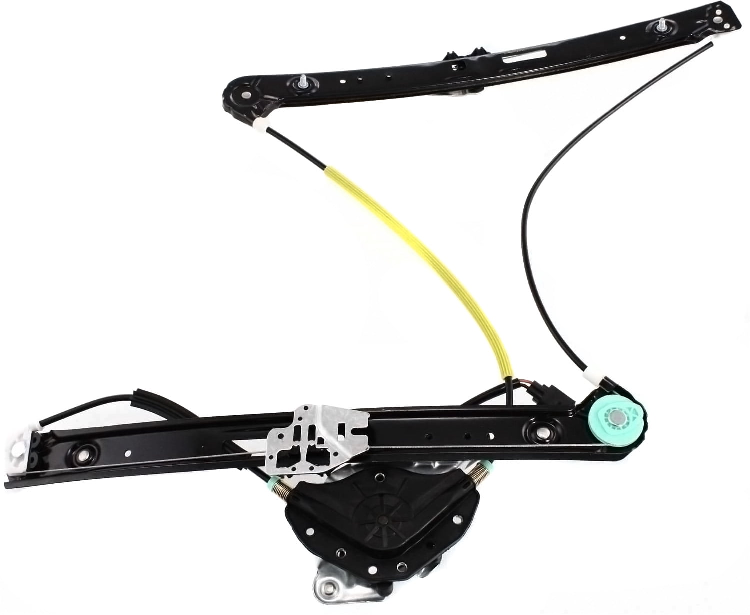Window Regulator For 2001-2005 BMW 330xi 330i Front, Right Passenger Power With Motor