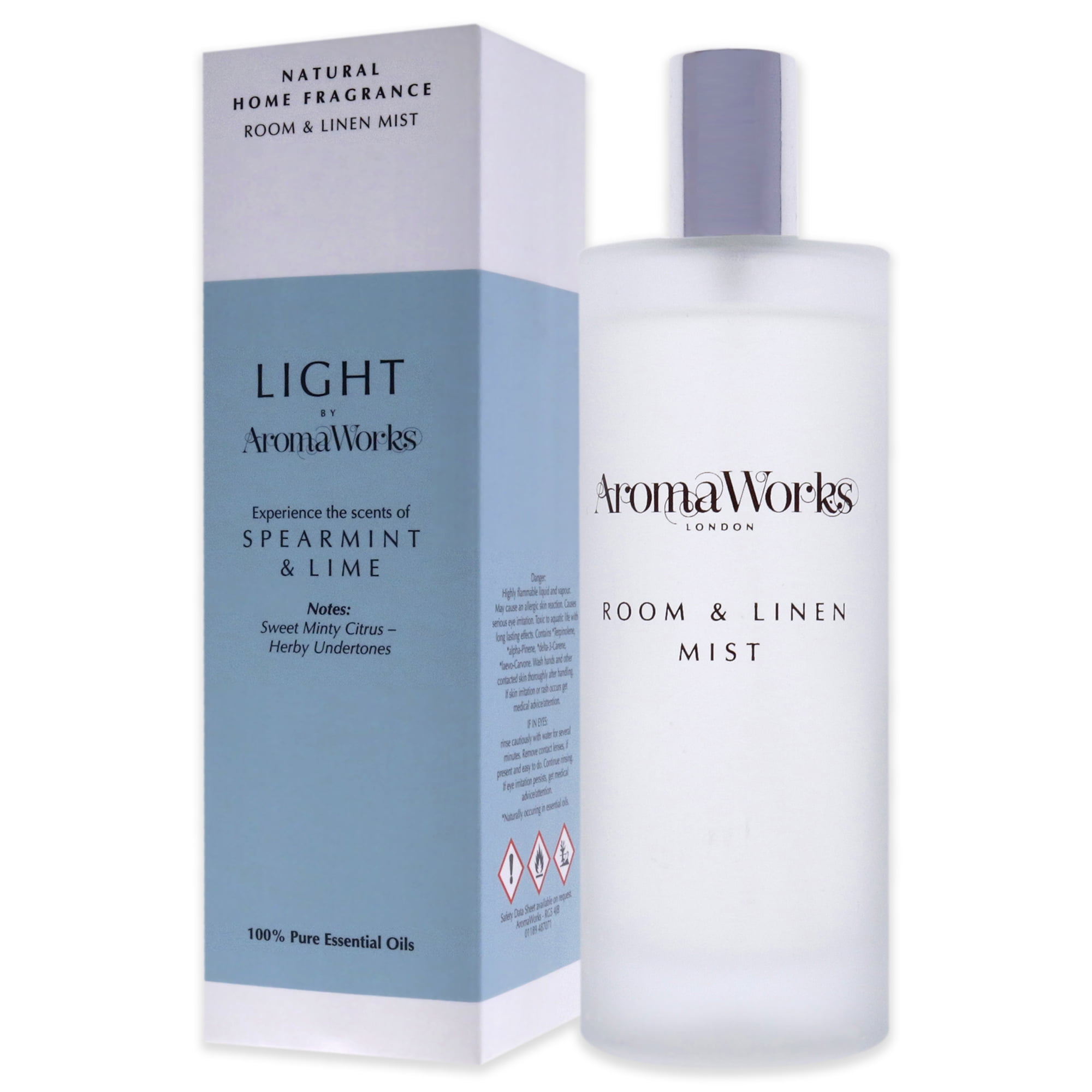 AromaWorks Light Range Lemongrass & Bergamot Room Mist 100ml AromaWorks Light Range Lemongrass & Bergamot Room Mist 100ml