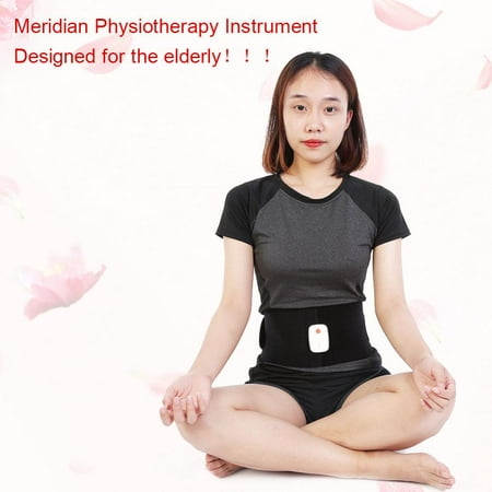 WALFRONT Waist Massager,Fatigue Removal Instrument Adjustable Abdominal Muscle Stomach Tumor Body Massager,Relax
