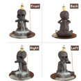thumbnail image 3 of YSTIANN Gothic Skull Backflow Incense Kit, Reverse Flow Waterfall Burner with Holder + Cones Sticks, Unique Decor Set (Don't Say) WJ94-3202, 3 of 7