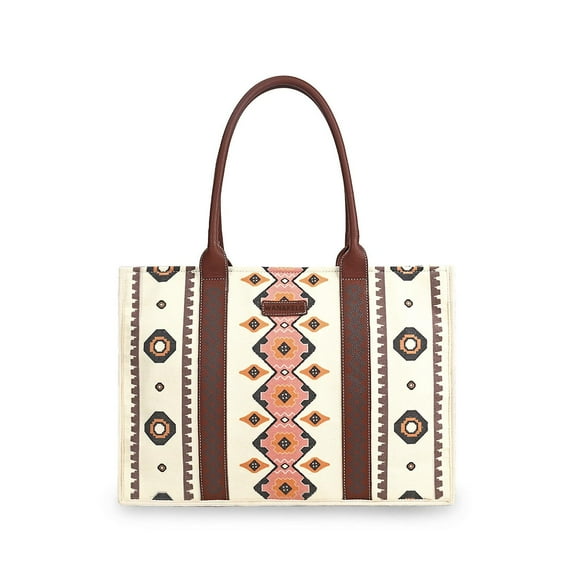 Wrangler Tote Bag Western Purses for Women Shoulder Boho Aztec Handbags NEW