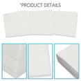 thumbnail image 5 of 50 Sheets Ceramic Fiber Square Microwave Kiln Glass Fusing Paper Household Tools, 5 of 5