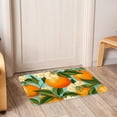 thumbnail image 6 of Tangerine Polyester Outdoor Carpet Game Mat Floor Mats: Non-Slip & Machine Washable, 6 of 6