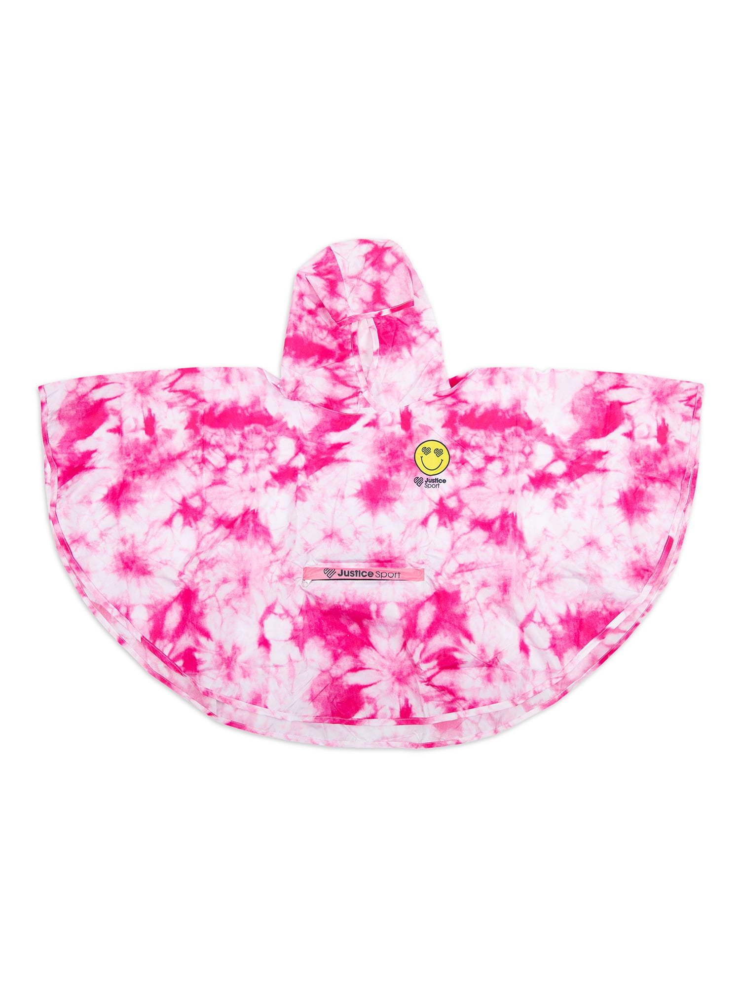 Justice Kids Girls Child Packable Rain Poncho