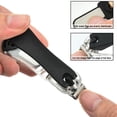 thumbnail image 3 of Toenail Clipper, Stainless Steel Nail Cutters Metal Case Packing Rotary Stainless Steel Sharp Blade Fingernail Toenail Clipper, Trimmer, 3 of 8