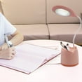 thumbnail image 6 of Hxlamzoo LED Desk Lamp for Home Office, Battery Operated Desk Light for Computer/Desktop - Small, Cute, 3 Colors, Rechargeable, Flexible Gooseneck, Pen Holder - Study Table Lamp for Bedroom Reading, 6 of 6