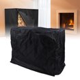 thumbnail image 1 of Wood Rack Cover, Oxford Cloth Log Pile Holder Cover Foldable Portable  for Outdoor, 1 of 7