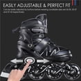 thumbnail image 2 of Soidarity Patines en línea ajustables para hombres y mujeres, patines de Fitness para adultos, patines de ruedas para niños y niñas principiantes Pescar No.7, 2 of 5