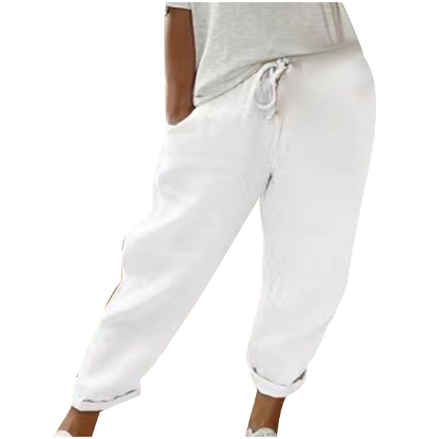 Birdeem Pantalons Décontractés Droits Imprimés Mode Été pour Femmes