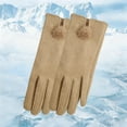 thumbnail image 2 of Yuanlong Womens Gloves Winter Soft Touchscreen Warm Glove With Thicker Insulation And Snowproof Glove, 2 of 3