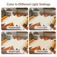 thumbnail image 7 of ODIKA 3'x5' Southwestern Chic Abstract Geometric Sunburst Washable Throw Rug Stain Resistant, Low Profile, Non-Slip for Entryway, Kitchen, Mudroom, 7 of 7