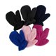 thumbnail image 3 of S Guantes de punto de invierno multicolores para niños y niñas pequeños, regalo de guantes de 3 tamaños, 3 of 5