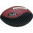 thumbnail image 2 of Grip Zone 10.5" Traditional Football, Junior,Youth & Pee Wee Footballs,Kids,Size 9-12 Composite/Black Mesh - Grip Football -Training or Recreation by:Saturnian I P.E. Supplier, 2 of 3