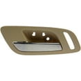 thumbnail image 5 of Dorman 81187 Front Driver Side Interior Door Handle for Specific Cadillac Models, Chrome Lever; Beige Housing, 5 of 5