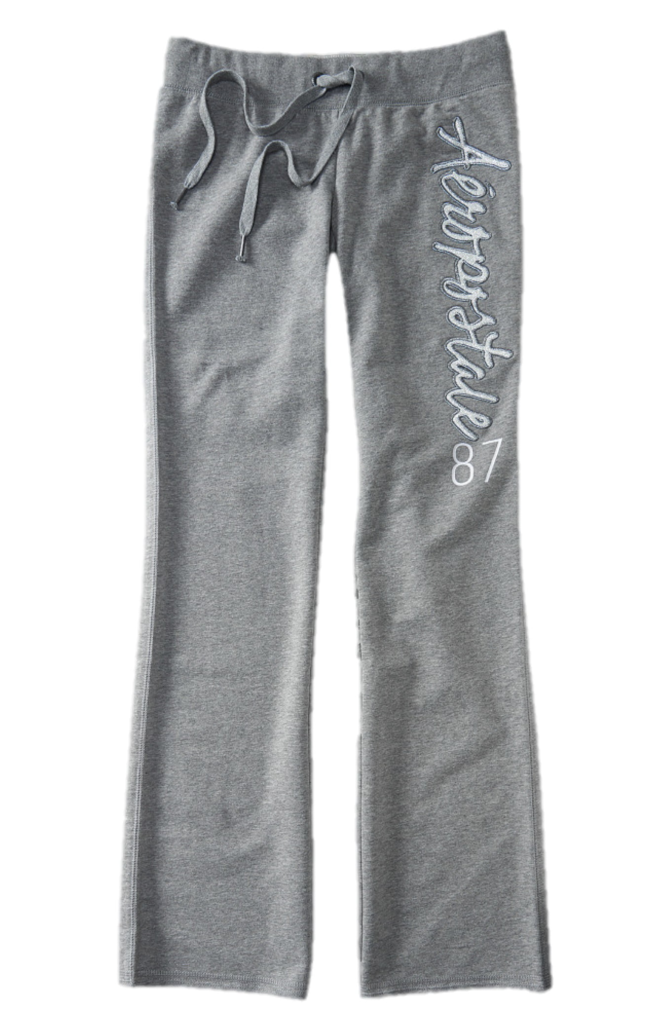 Aeropostale Womens Fit and Flare Sweatpants Glitter Bling
