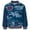 Blue, variant on Marvel Spider-Man Little Boys Varsity Bomber Jacket Red 6