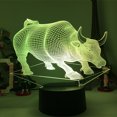 thumbnail image 4 of Lámpara De Noche De Ganado 3D Holograma Ilusión Luz De Noche Led 3D Luz De Noche Interruptor Táctil Bebé Dormir Mesa Luz Para El Hogar Dormitorio Cabecera matsuzay HA013272-00, 4 of 6