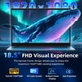 thumbnail image 2 of SGIN 18.5" Windows 11 Laptop 16GB DDR4 1024GB SSD Laptops Computer - 4 Core Intel i3, 1920*1080 FHD IPS Screen, Wifi 6, 2 of 8