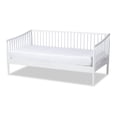 thumbnail image 1 of Baxton Studio Renata White  Wood Twin Size Spindle Daybed, 1 of 8