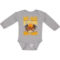thumbnail image 3 of Inktastic Axe Throwing Funny Gift Boys or Girls Long Sleeve Baby Bodysuit, 3 of 5