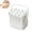 White, variant on Silicone Ice Stick Tray with Storage Caddy - Rectangular Narrow Ice Pop Mold with Lid, Easy Release, Portable for Freezer and Travel