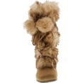 thumbnail image 4 of Blossom Womens Tara-Hi Pom Pom Winter Fashion Boots, 4 of 4