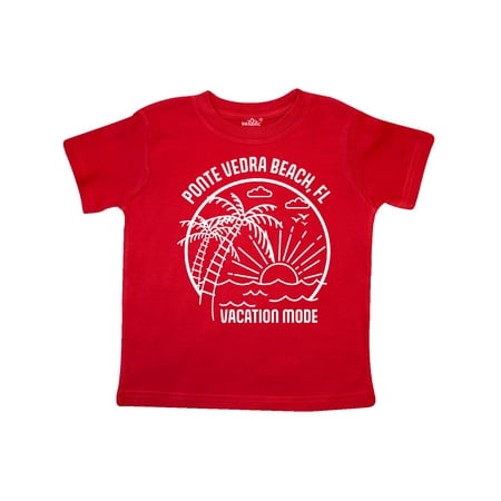 

Inktastic Summer Vacation Mode Ponte Vedra Beach Florida Gift Toddler Boy or Toddler Girl T-Shirt