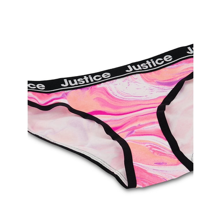 Buy Justice Girls Bikini Underwear, 5-Pack, Sizes 6-16 Online at  desertcartINDIA