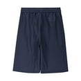 thumbnail image 4 of Mgmyaa Men's Casual Shorts Elastic Waist Drawstring Lightweight Outdoor Summer Beach Shorts with Pockets Hiking Shorts, 4 of 5