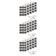 thumbnail image 5 of Qarigey 60 Pairs Nose Pads Anti-Skid D-shaped Children Increase Flexible Adults Nosepad Height EVA Eyeglasses Accessories Patches Type1, 5 of 5