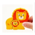 thumbnail image 4 of Rompecabezas de madera para niños pequeños Juguetes de madera para niños de 1 año o más de rompecabezas de animales de la selva. Rompecabezas para bebés para niños pequeños. Aprendizaje Educ, 4 of 5