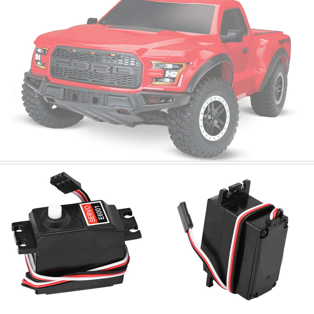 6kg Plastic Gear Analog Servo Motors Abs Gear Digital High Torque Rc Servo Control Angle Degree 180 for Hsp 94105 94106 94166 1/10 Rc Car Accessory 