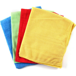 Vileda PVA micro Microfibre Cloth - BLUE, RED, GREEN & YELLOW, 1ea each  colour