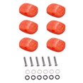 thumbnail image 2 of relayinert 6 Acrylic Guitar Tuning Pegs Tuners Buttons Jade Red Machine Heads Style A 1Set, 2 of 6