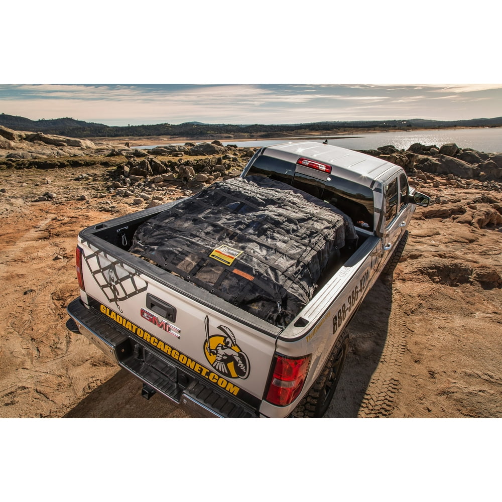 Gladiator Cargo Net HeavyDuty Truck Cargo Net, Adjustable, Certified