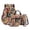 Gray-French Bulldog Stars, variant on Kuiaobaty Backpack Set with Pencil Case for Girls Boys 17 Inch Backpack Lunch Bag with Bottle Holder Large Capacity Bookbag with Lunch Box for School Travel, Sunflower Horse Print