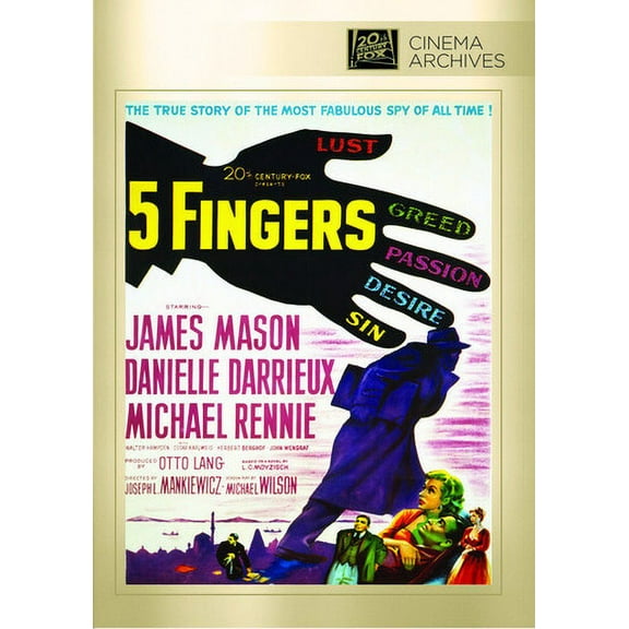 5 Fingers (DVD), Fox Mod, Mystery & Suspense