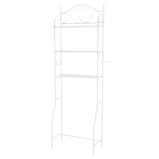 SalonMore 3Tier Metal Bathroom Shelf Space Saver Over The Toilet Shelf