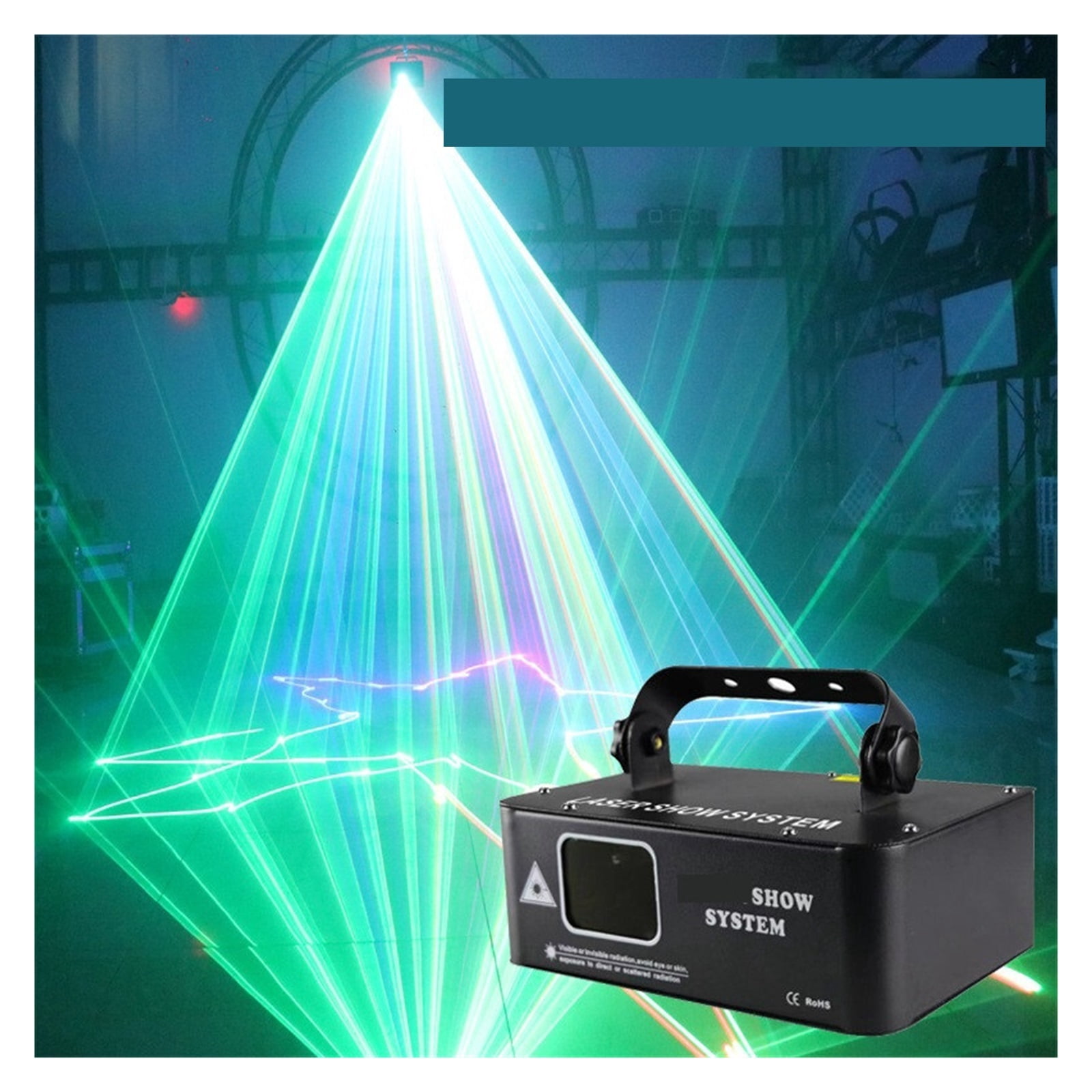 RGB Stage Light Dance Party Wedding Bar Atmosphere Lamp Scan Beam Line Disco Dj Equipment Stage Lighting Effect ,Easy to Install
