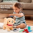 thumbnail image 5 of Koonie Toy Dog, Singing, Walking, Barking, Tail Wagging, Plush Interactive Toy for 2-5 Years Kids, 5 of 5