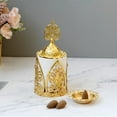 thumbnail image 4 of Quemador de incienso de cerámica de porcelana, incensario, suministros budistas, decoración Blanco, 4 of 8