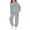 Grey, variant on Tiijoy Toddler Girls Tracksuit Paris Print Hoodie Jogger Pants Outfits, Sizes 2-3T