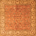 thumbnail image 1 of Ahgly Company Indoor Square Persian Orange Traditional Area Rugs, 5' Square, 1 of 1