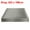 Light Gray, variant on Unique Bargains 12" Large Pocket Satin Silk Fitted Sheet Twin Black