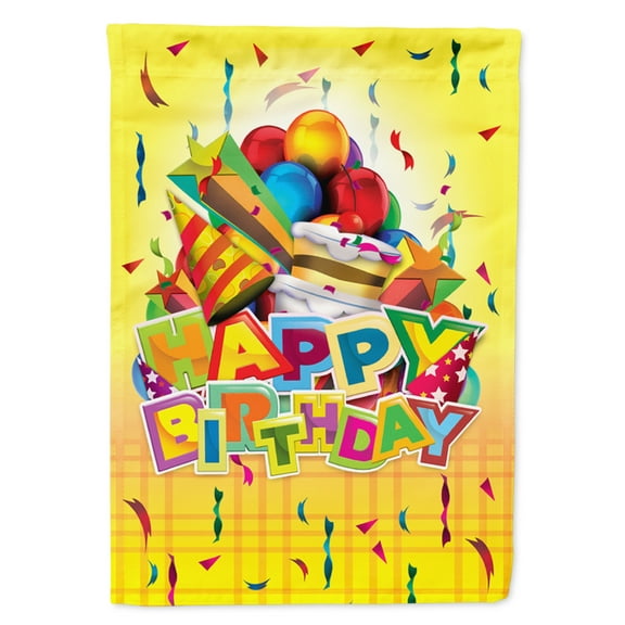 Happy Birthday Party Garden Flag