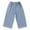 Blue, variant on Babcutegg Long Pants for Toddler Girls High Waist Relaxed Fit Elastic Waist Outwear for Girls Blue