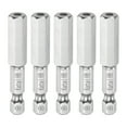 thumbnail image 1 of Unique Bargains H8 Magnetic Hex Screwdriver Bit 1/4' Hex Shank 2' Length Screw Driver, 5 Pack, 1 of 5