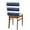 Navy, variant on nqOlkjepod Pink White Striped Chair Covers Set of 8, Decorative Chair Back Cover, Farmhouse Stripes Dining Room Chair Slipcovers Removable Chair Protectors Covers for Party Banquet
