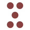 thumbnail image 1 of relayinert 10 Pcs 100mm 180 Grains Papier de Verre Polissage Disques de Papier Outils de Broyage Ronds Rouges pour 4 Pouces 80 mesh 5Ensemble, 1 of 6