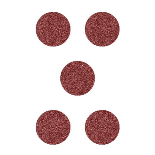 relayinert 10 Pcs 100mm 180 Grains Papier de Verre Polissage Disques de Papier Outils de Broyage Ronds Rouges pour 4 Pouces 80 mesh 5Ensemble